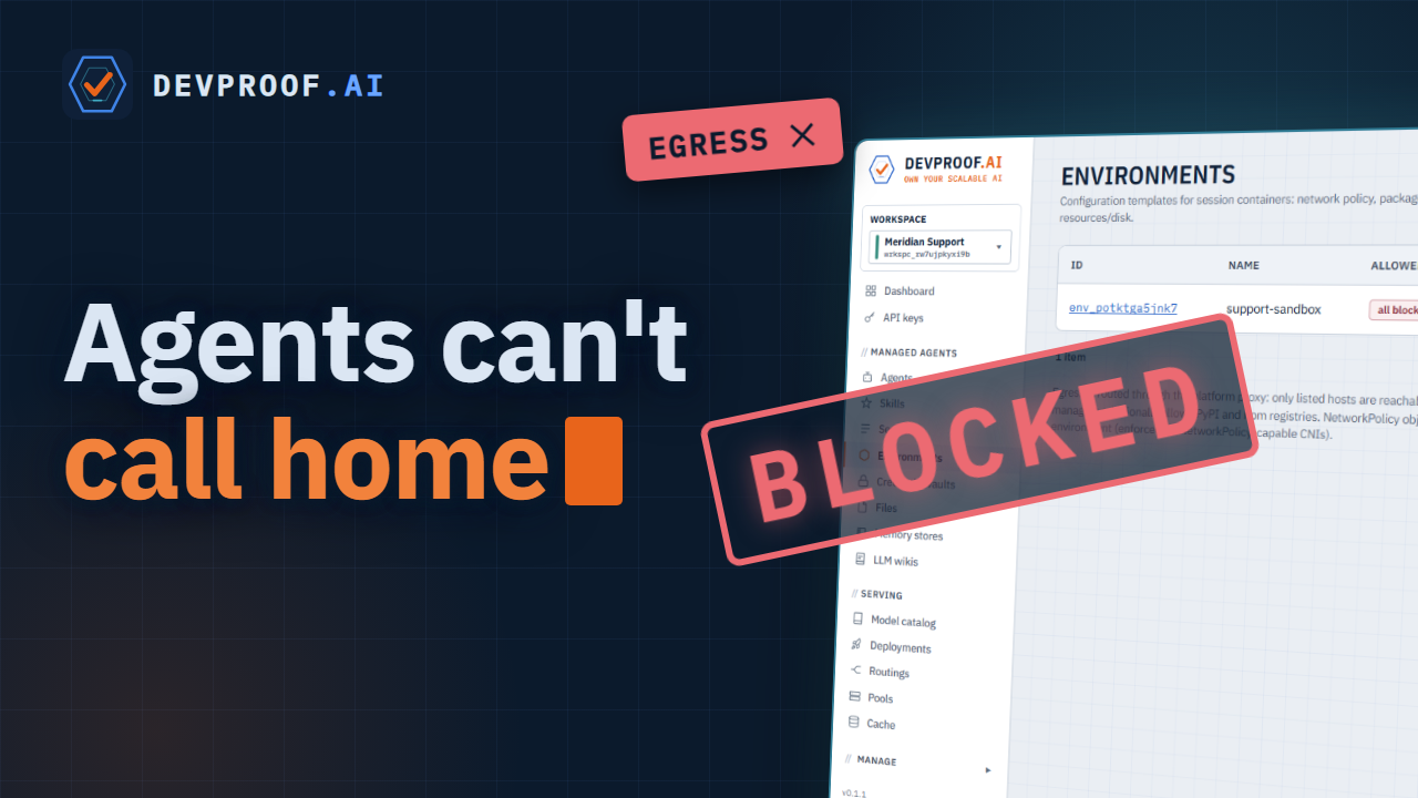Demo: egress control